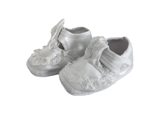 Babyschuhe weiß 5-6 monate