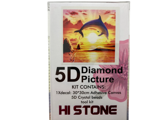 5D Diamond Picture Delphin