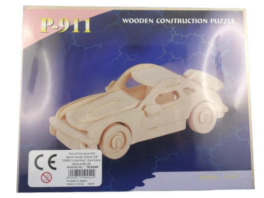 Holz 3D Puzzle 911